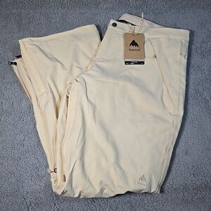 NWT Burton Women's Society Pant Insulated Snowpants Creme Brûlée XL Womens